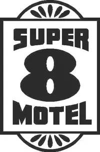 Super 8 Motel Decal / Sticker