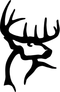 Custom DEER Decals and DEER Stickers Any Size & Color