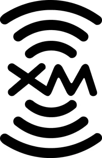 XM Satellite Radio Decal / Sticker 03