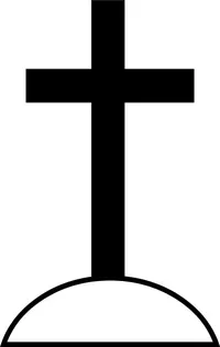 Christian Cross Decal / Sticker 48