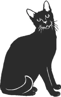 Cat Decal / Sticker 01