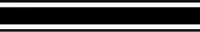 2.438 Inch Wide Cafe Style Racing Stripe Decal / Sticker 22