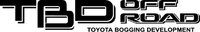 Toyota TBD (Toyota Bogging Development) Off-Road Decal / Sticker 01