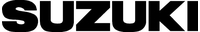 Suzuki lettering decal / Sticker