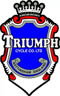 Triumph Crest Decal / Sticker 11