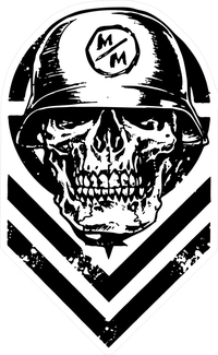 Metal Mulisha Skull Decal / Sticker 17