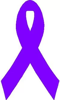 Cancer Ribbon Decal / Sticker