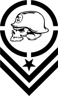 Metal Mulisha Skull Decal / Sticker 01