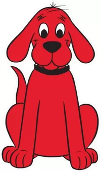 Clifford Big Red Dog Decal / Sticker 06