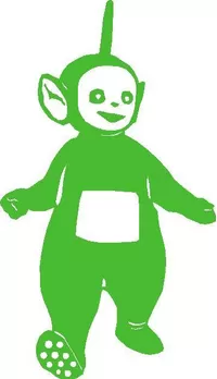 Dipsy Teletubbies Decal / Sticker