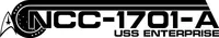 Star Trek NCC-1701-A Decal / Sticker 04