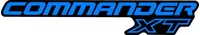 Blue Can-Am Commander XT Decal / Sticker 05