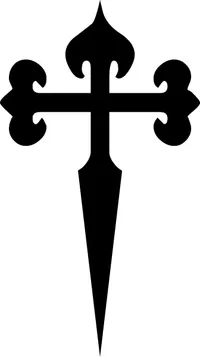 Christian Cross Decal / Sticker 81