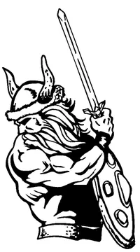 Vikings Mascot Decal / Sticker