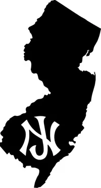 New Jersey Decal / Sticker 06