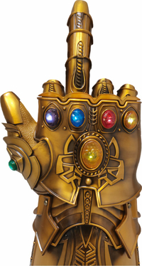 Infinity Gauntlet Middle Finger Decal / Sticker 11