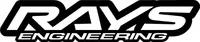 Custom Rays Engineering Decals and Stickers - Any Size & Color