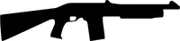 Thomson 1919 Gun Decal / Sticke