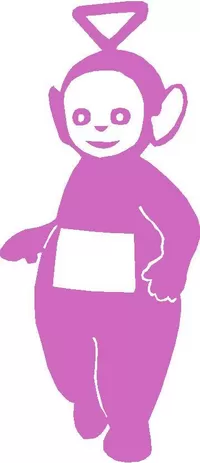 Tinky Winky Teletubbies  Decal / Sticker