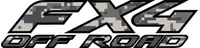 Z Camo FX4 Off-Road Decal / Sticker 11