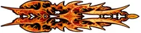 True Fire Decal / Sticker X01