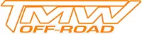 Orange and White TMW Off-Road Decal / Sticker 06