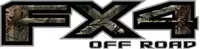 Z Camo FX4 Off-Road Decal / Sticker 21