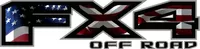 Z American Flag FX4 Off-Road Decal / Sticker 19
