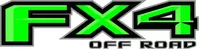 Z Green FX4 Off-Road Decal / Sticker 18