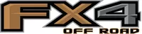 Z Tan/Gold FX4 Off-Road Decal / Sticker 40