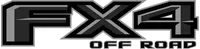 Z Grayscale FX4 Off-Road Decal / Sticker 47