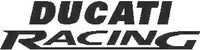 Ducati Racing Decal / Sticker 01