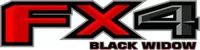 Z FX4 Black Widow Decal / Sticker 26