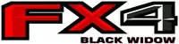 Z FX4 Black Widow Decal / Sticker 27