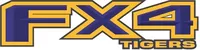 Z LSU Tigers Inspired FX4 Off-Road Decal / Sticker 39