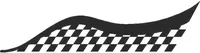 Checkered Flag Decal / Sticker 13