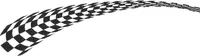 Checkered Flag Decal / Sticker 29