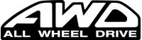 AWD All Wheel Drive Decal / Sticker 01