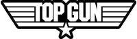 Top Gun Decal / Sticker 03