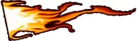 True Fire Decal / Sticker 20