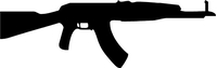 AK-47 Decal / Sticker 01