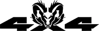 Z 4x4 Ram Decal / Sticker 37