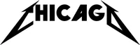 Chicago Metallica Decal / Sticker 01