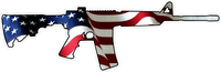 American Flag AR15 Decal / Sticker