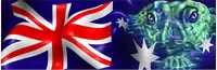 Australian Flag Decal / Sticker 03