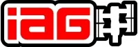 Red, White and Black iag Decal / Sticker 04