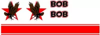 Top Gun BOB Helmet Decal / Sticker Set 03