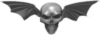 Bat Wing Skull Decal / Sticker