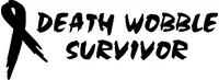 Death Wobble Survivor Decal / Sticker 02