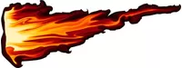 True Fire Decal / Sticker 309a